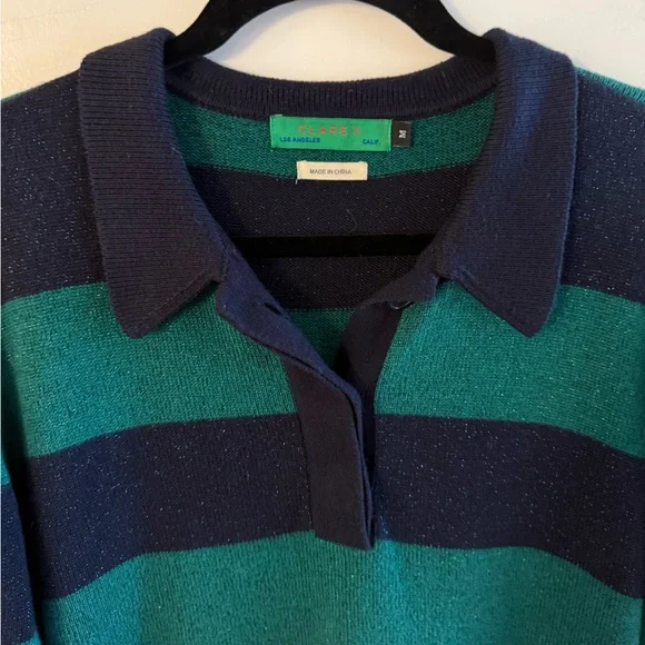 Clare V. Heloise Polo Sweater - Picture 4 of 7
